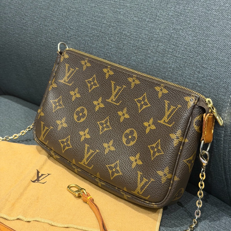 LOUIS VUITTON老花大麻將包-6