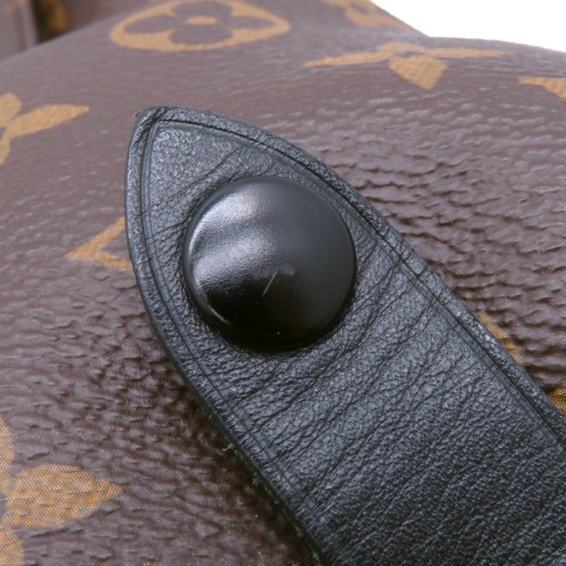 路易威登 Monogram Macassar Christopher MM 雙肩包 M43735 LOUIS VUITTON 黑色-8