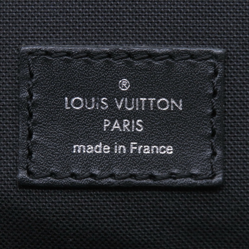 路易威登 Monogram Macassar Christopher MM 雙肩包 M43735 LOUIS VUITTON 黑色-15