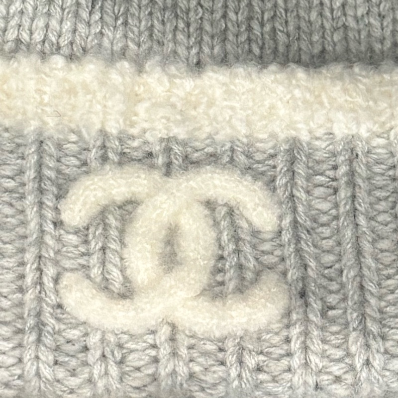 Chanel 灰色冷帽-4