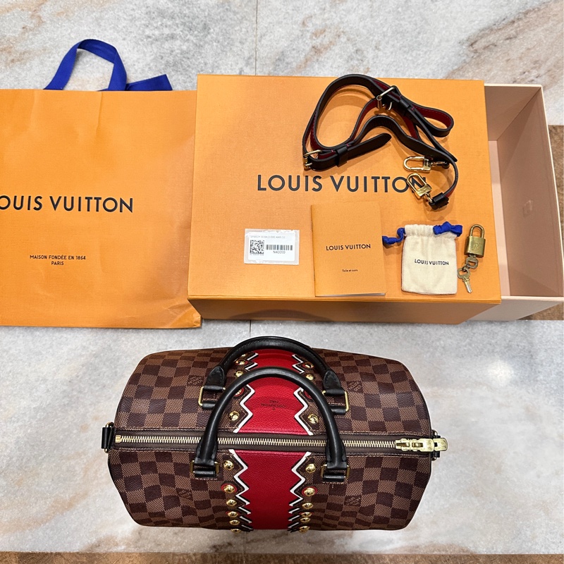 限量版LV speedy 30 少用近新限量版 不撞包-5