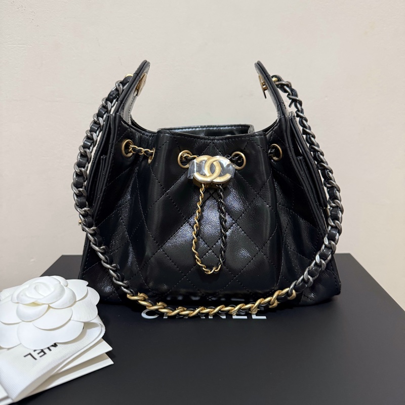 全新Chanel 25 Mini 油蠟皮 26C-0