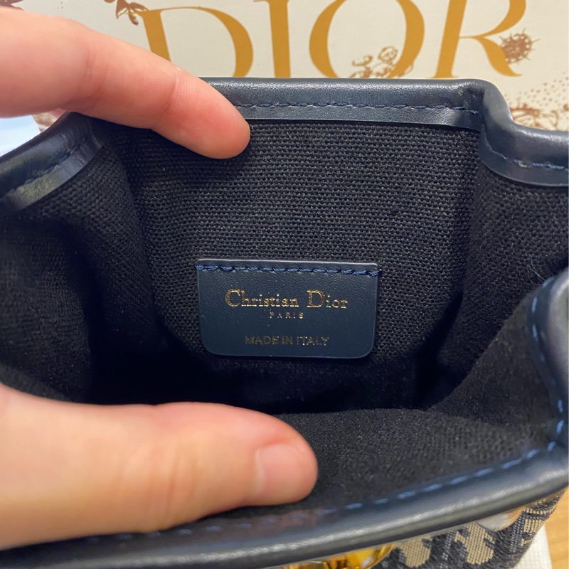 Dior c’est 緹花mini水桶包-12