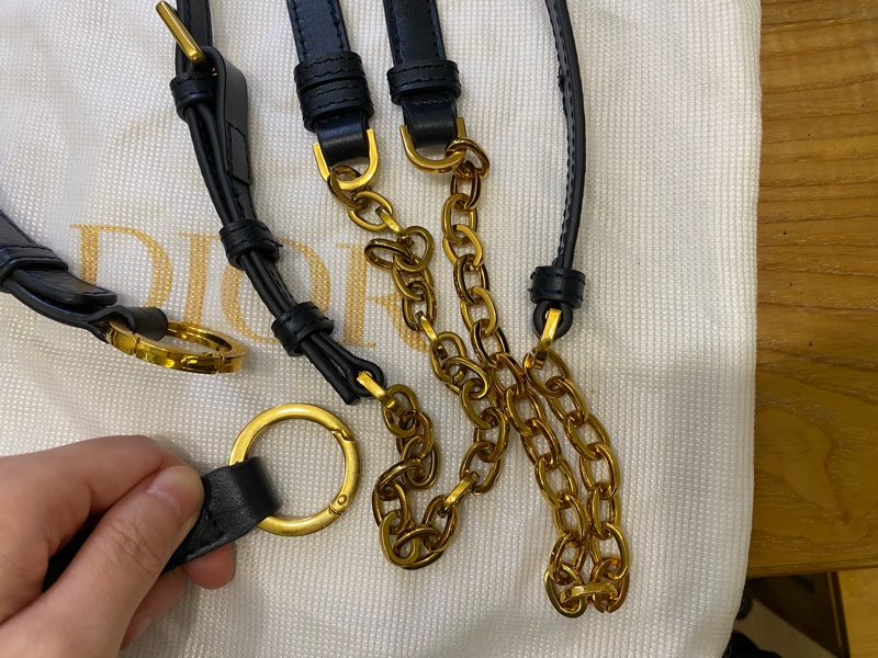 Dior c’est 緹花mini水桶包-13