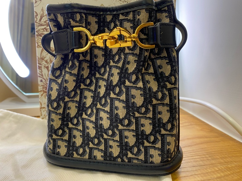 Dior c’est 緹花mini水桶包-15