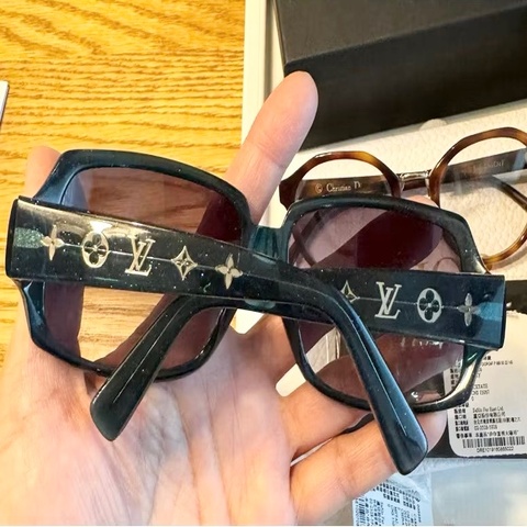 正品絕版LV路易威登 經典logo款膠框 眼鏡 鏡框 太陽眼鏡