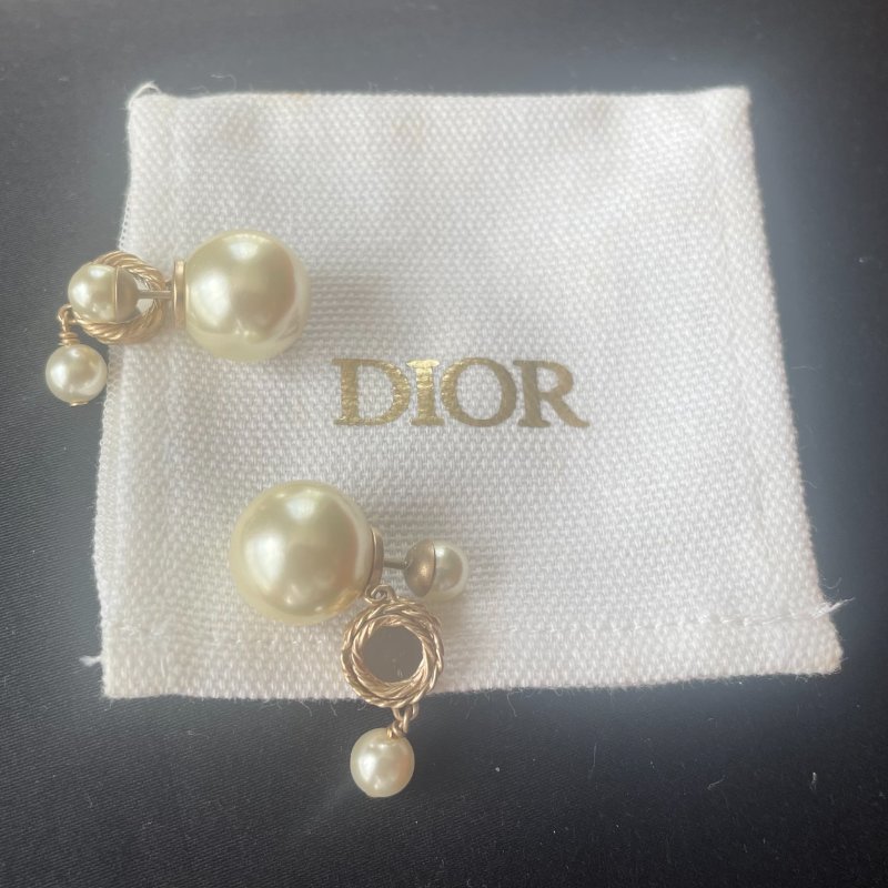 Dior Tribales 針式垂墜耳環-1