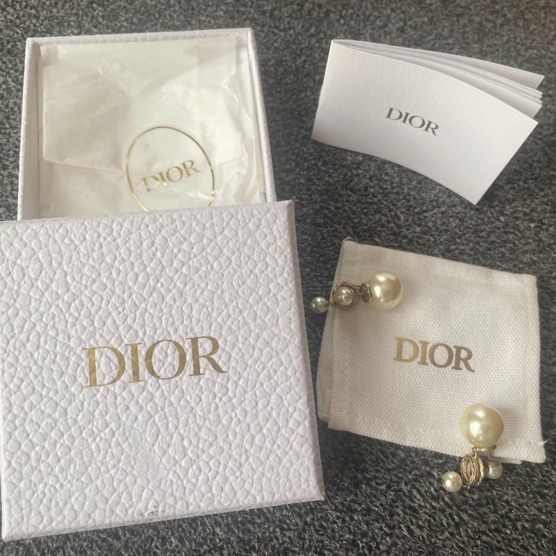 Dior Tribales 針式垂墜耳環-4