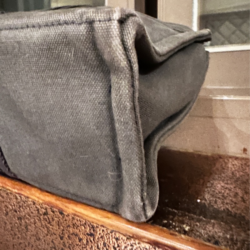 HERMES 絕版愛馬仕帆布包-8