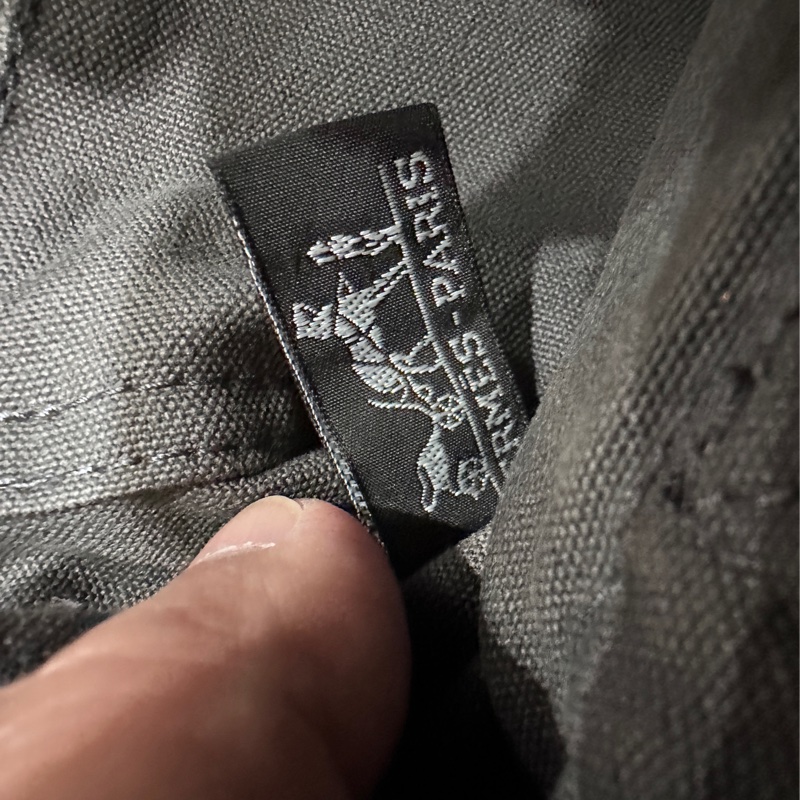 HERMES 絕版愛馬仕帆布包-11