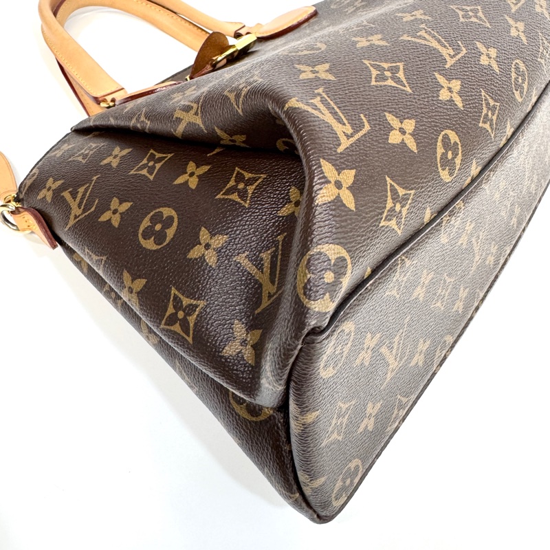 LV原花Rivoli MM抓皺拉鍊手提斜背包M44546-11