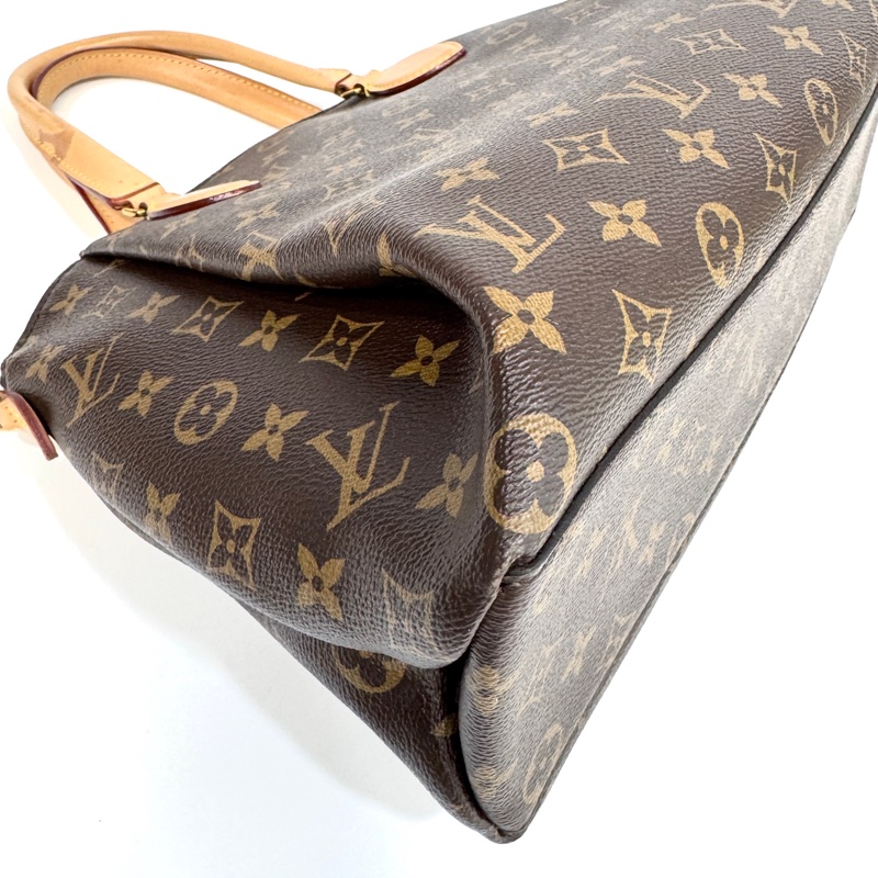 LV原花Rivoli MM抓皺拉鍊手提斜背包M44546-13