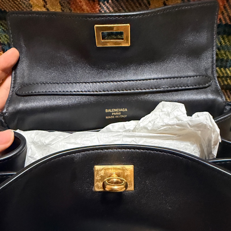 balenciaga rodeo mini 黑金 迷你-20