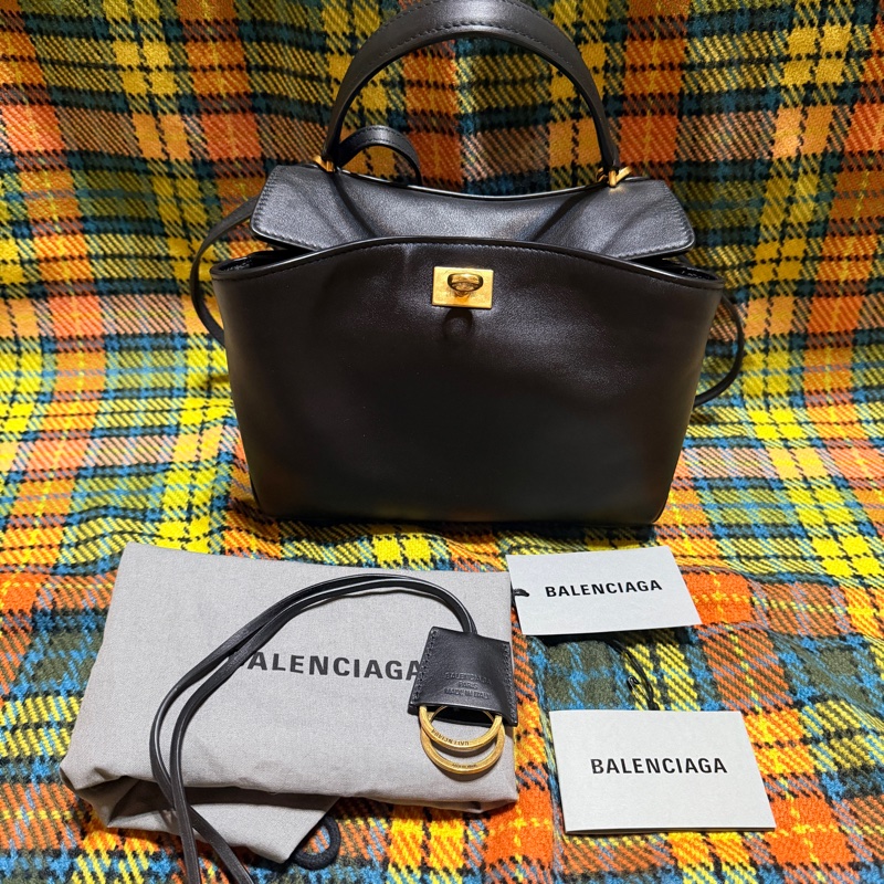 balenciaga rodeo mini 黑金 迷你-23