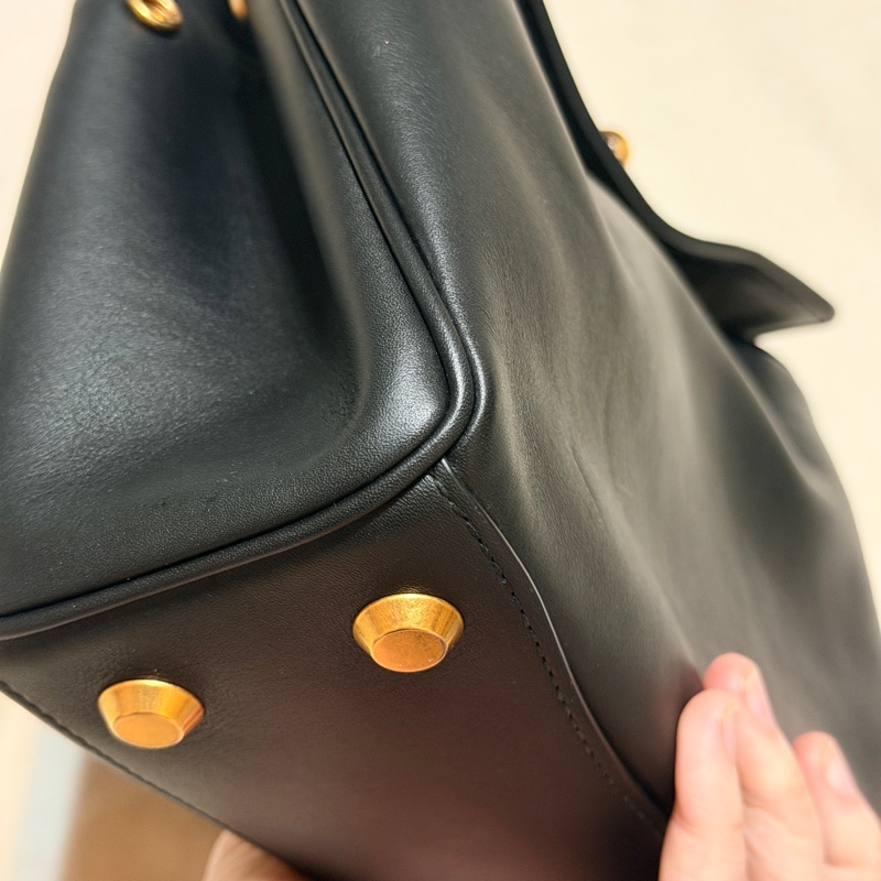 保留中-Balenciaga rodeo mini 黑金 迷你-14