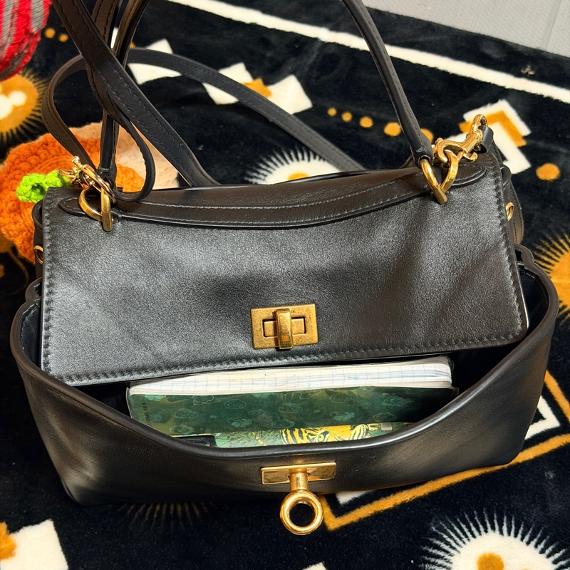 保留中-Balenciaga rodeo mini 黑金 迷你-30