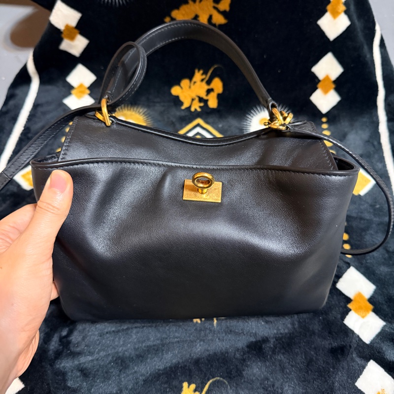 保留中-Balenciaga rodeo mini 黑金 迷你-33