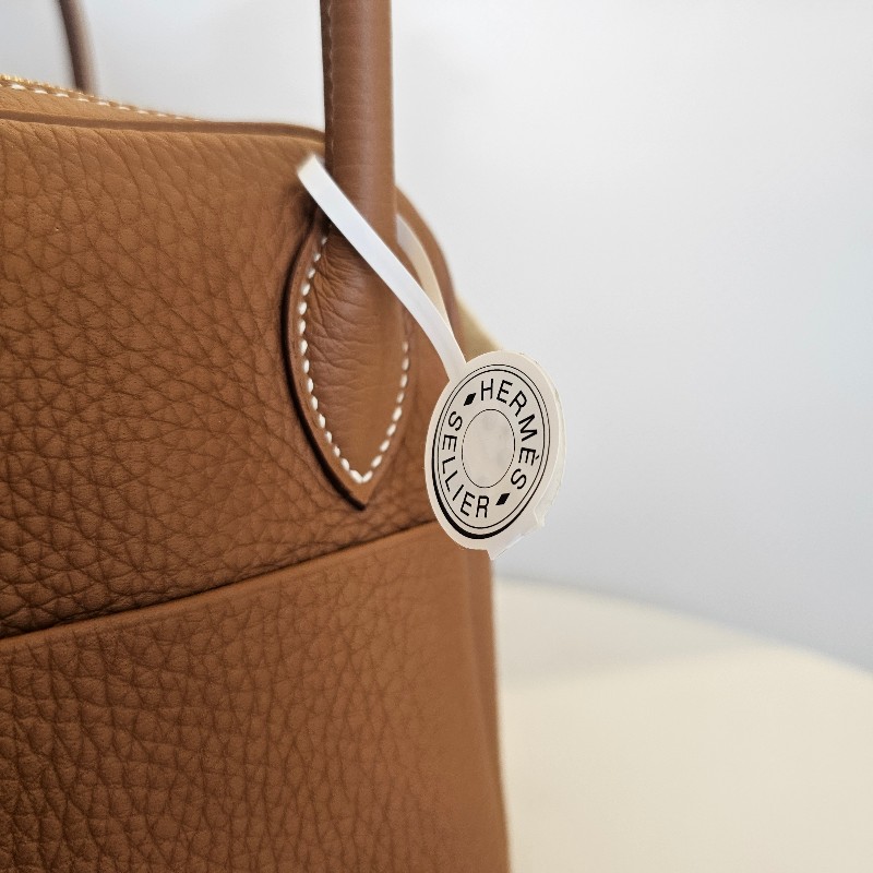[全新全配台灣購證❣️] Hermes金棕金釦Lindy26-3
