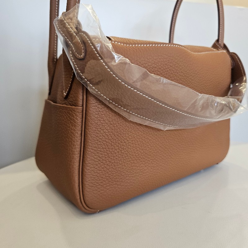 [全新全配台灣購證❣️] Hermes金棕金釦Lindy26-5