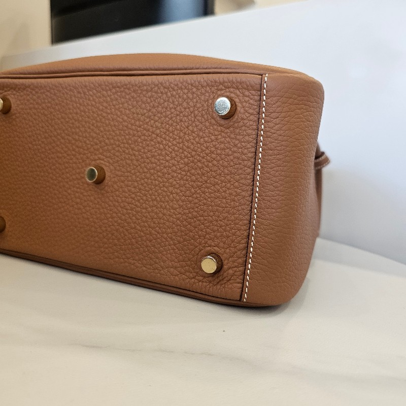 [全新全配台灣購證❣️] Hermes金棕金釦Lindy26-9