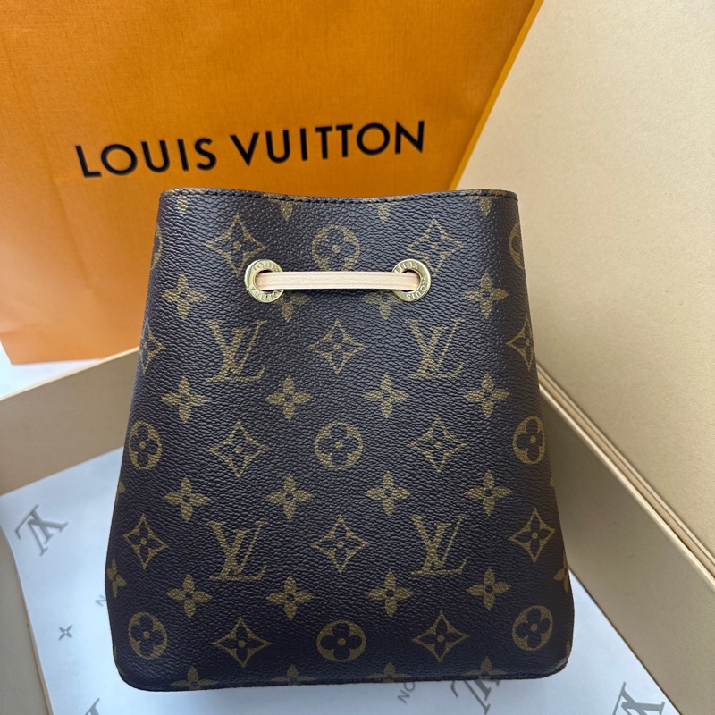 全新 25年当月票 Lv 路易威登 NEONOE BB韩国桶迷你小水桶包 芯片款-2