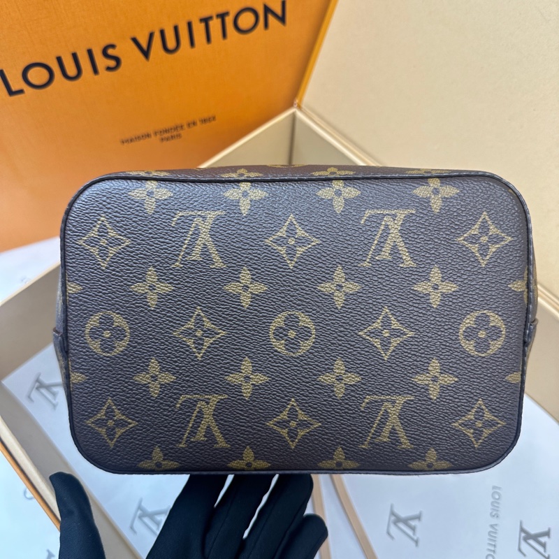 全新 25年当月票 Lv 路易威登 NEONOE BB韩国桶迷你小水桶包 芯片款-4