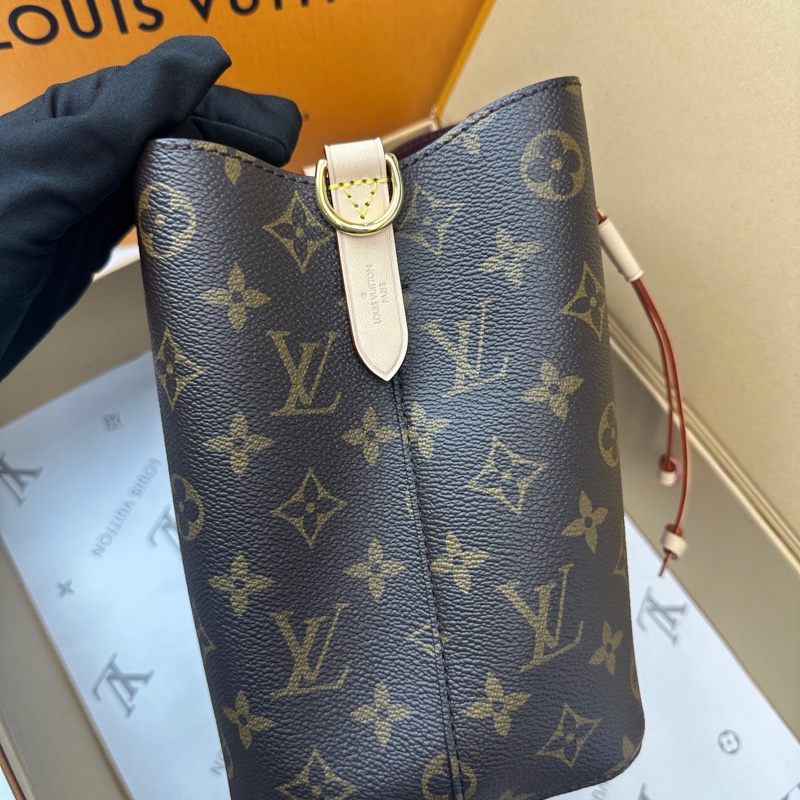 全新 25年当月票 Lv 路易威登 NEONOE BB韩国桶迷你小水桶包 芯片款-7