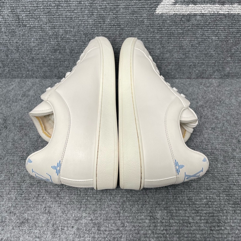 98新 LV 白藍色老花板鞋40.5碼-5