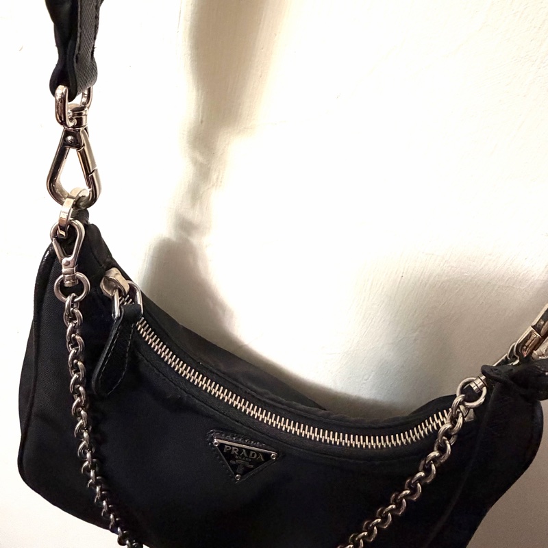 Prada 經典三合一 Hobo-4