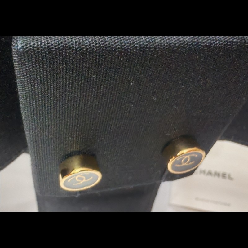 Chanel 2025秋冬季新款 耳釘耳環 25K 黑金 ABG648 聖誕禮物-4