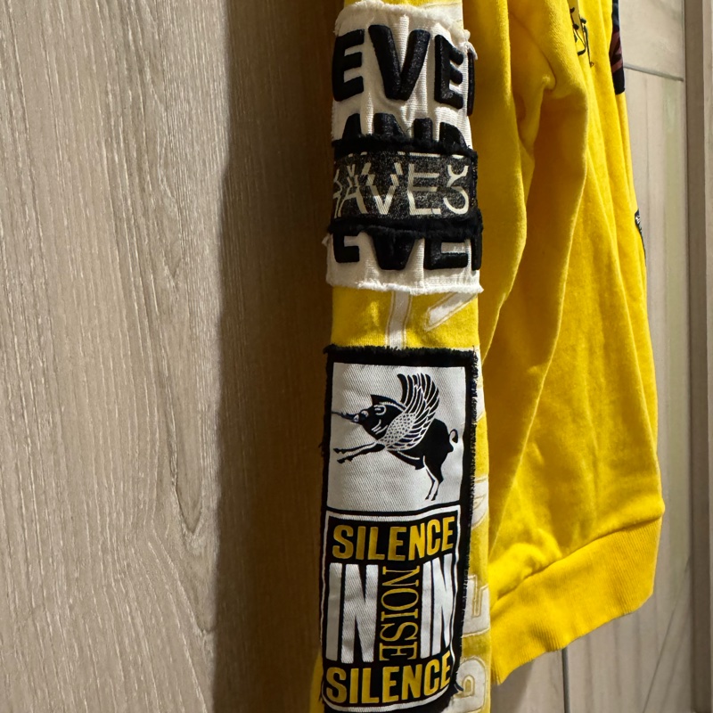 DIESEL 黃色帽踢式外套-3