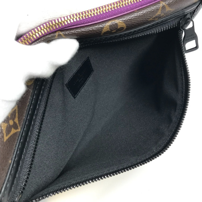 路易威登 M44641 Monogram Logo Story 帆布平底斜背包，男女通用，棕色-8