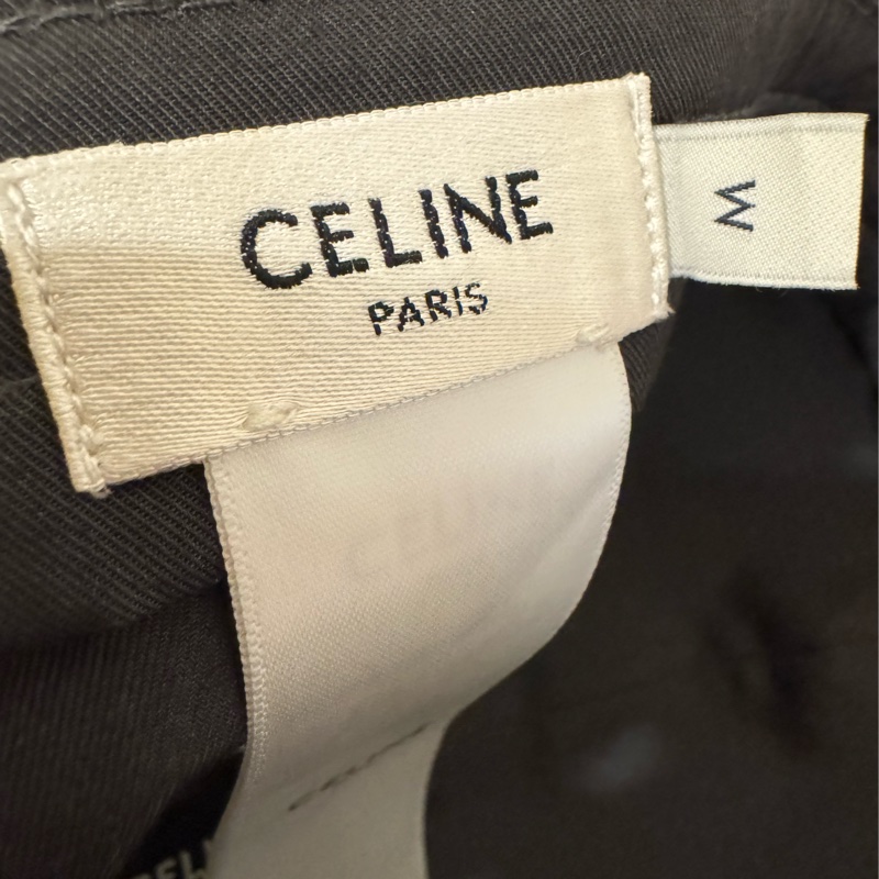 Celine 棉質字母棒球帽-2