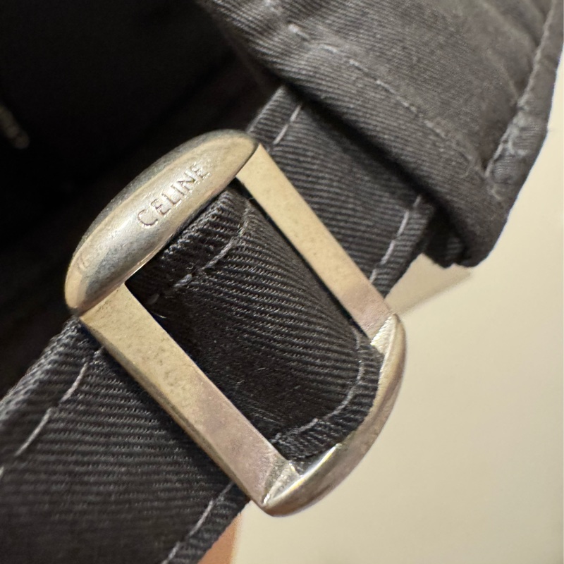 Celine 棉質字母棒球帽-5