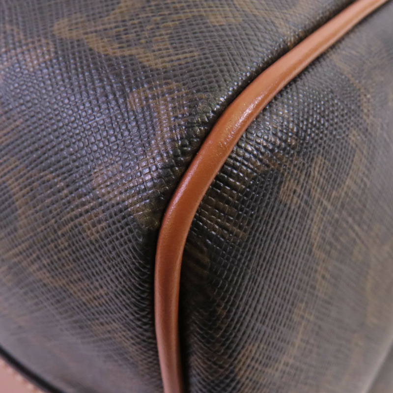 CELINE Triomphe帆布Large Boston金扣手挽肩背兩用袋-11