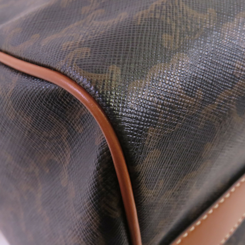 CELINE Triomphe帆布Large Boston金扣手挽肩背兩用袋-12