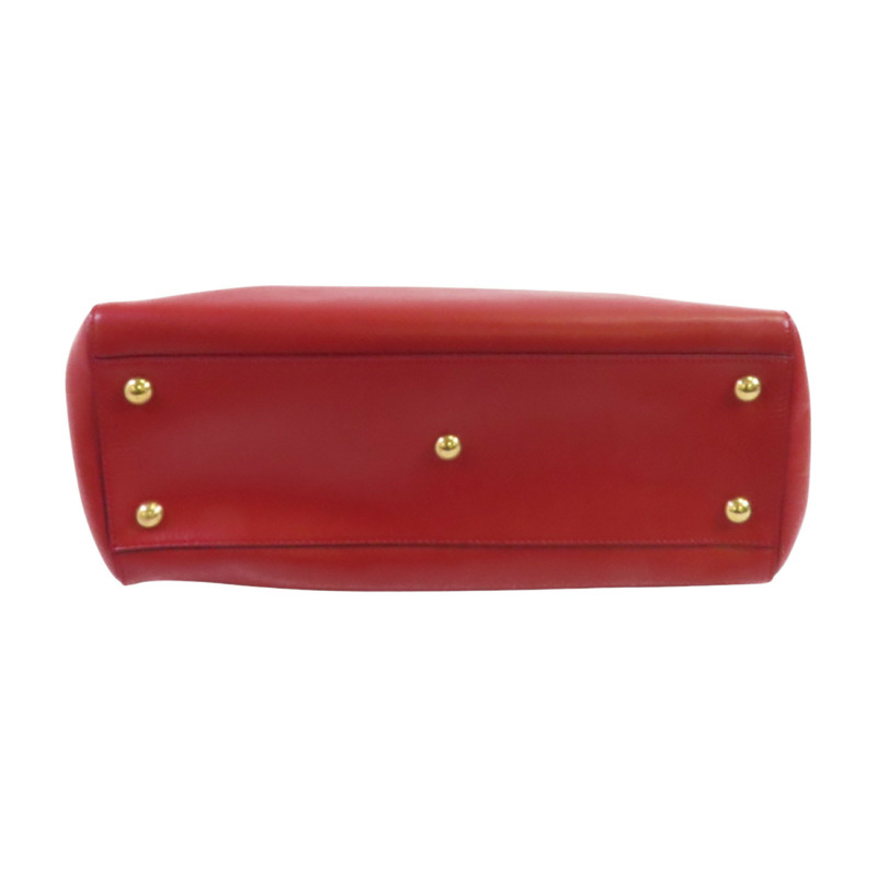 Salvatore Ferragamo 牛皮皮革Shoulder Bag金扣鏈帶肩背袋-3