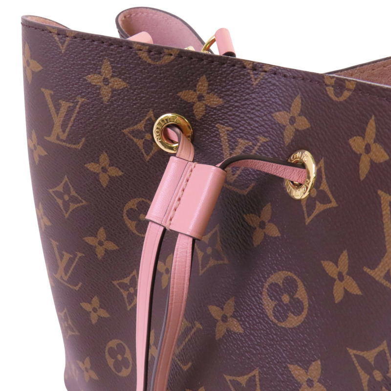 LOUIS VUITTON Monogram Neo Noe MM金扣肩背袋-14