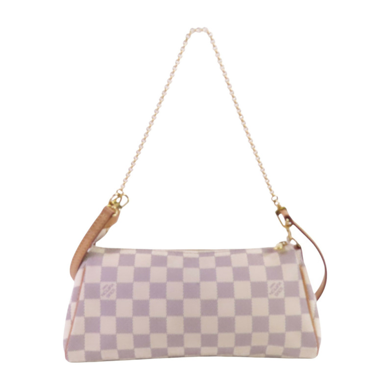 LOUIS VUITTON Damier Azur Eva金扣手挽肩背兩用袋-1