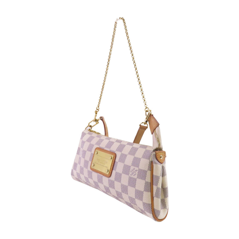 LOUIS VUITTON Damier Azur Eva金扣手挽肩背兩用袋-2