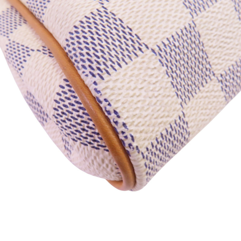 LOUIS VUITTON Damier Azur Eva金扣手挽肩背兩用袋-9