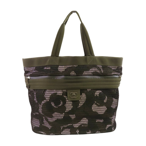 CHANEL 尼龍Tote Bag肩背袋