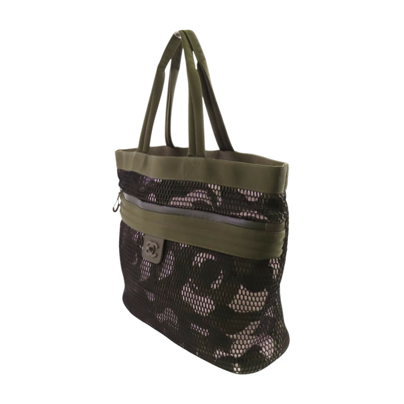 CHANEL 尼龍Tote Bag肩背袋-2