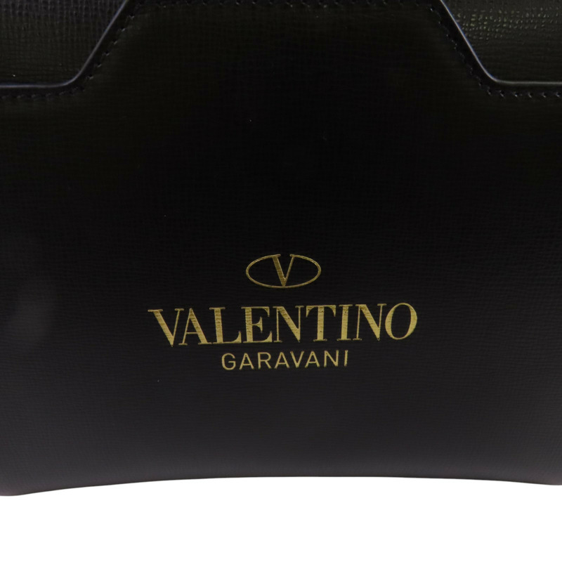 Valentino 牛皮皮革Garavani Alcove金扣手挽肩背兩用袋-6