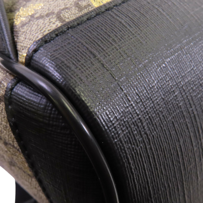 GUCCI 塗層帆布GG Supreme Backpack金扣背包-12