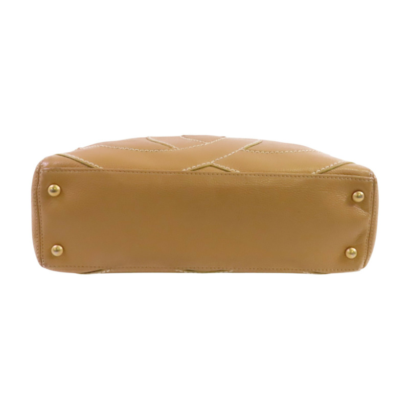 CHANEL 牛皮皮革Vintage Shoulder Bag金扣肩背袋-3