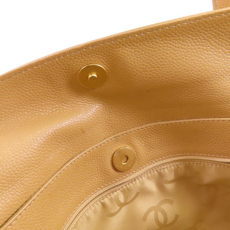 CHANEL 牛皮皮革Vintage Shoulder Bag金扣肩背袋-15