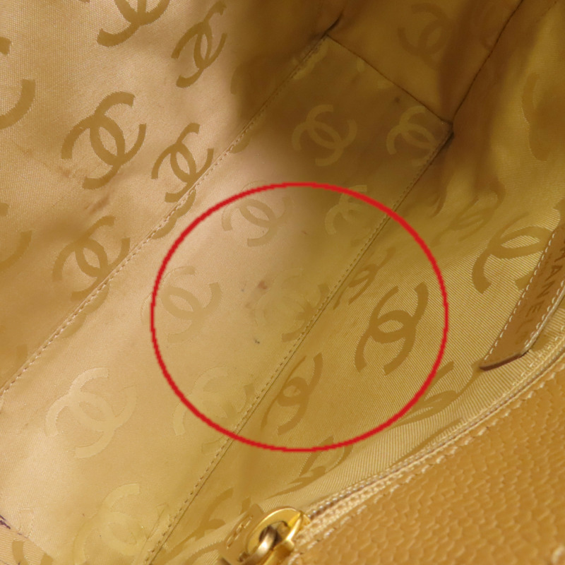 CHANEL 牛皮皮革Vintage Shoulder Bag金扣肩背袋-18