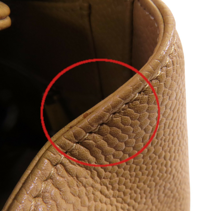 CHANEL 牛皮皮革Vintage Shoulder Bag金扣肩背袋-19