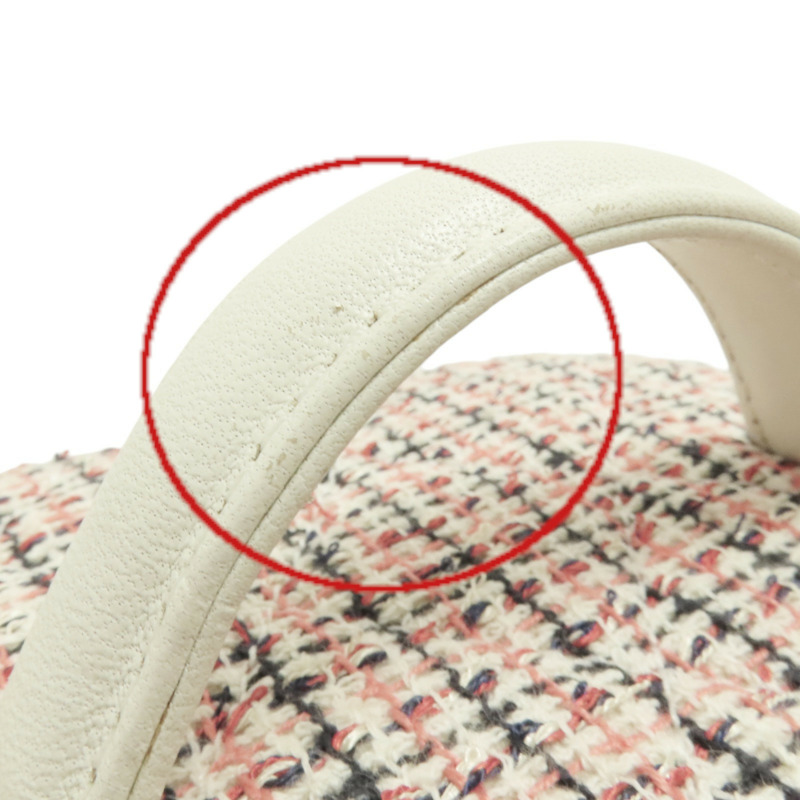 CHANEL 斜紋軟呢Chain Shoulder Bag金扣手挽肩背兩用袋-17